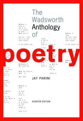 Book cover for The Wadsworth Anthology of Poetry, Shorter Edition (with Poetry 21 CD-ROM)