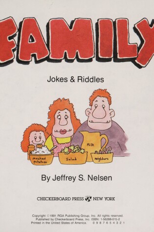 Cover of Family Jokes and Ridles