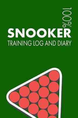 Book cover for Snooker Training Log and Diary