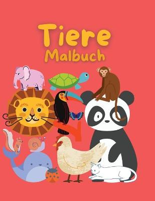 Book cover for Tiere Malbuch
