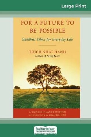 Cover of For a Future to be Possible (16pt Large Print Edition)