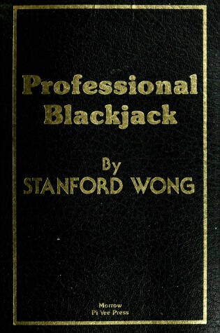 Cover of Professional Blackjack