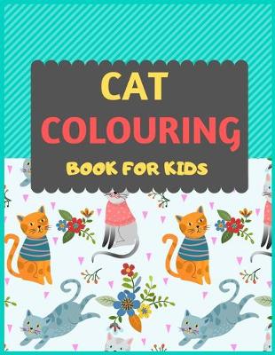 Book cover for Cat Colouring Book For Kids