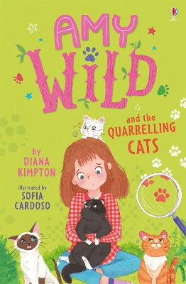 Book cover for Amy Wild and the Quarrelling Cats