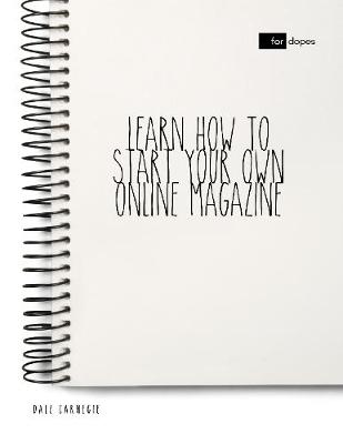 Book cover for Learn How to Start Your Own Online Magazine