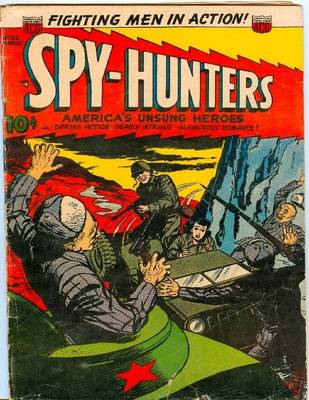 Book cover for Spy-Hunters Number 22 War Comic Book