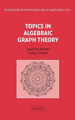 Book cover for Topics in Algebraic Graph Theory