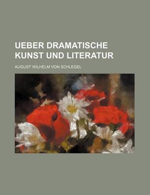 Book cover for Ueber Dramatische Kunst Und Literatur (3)