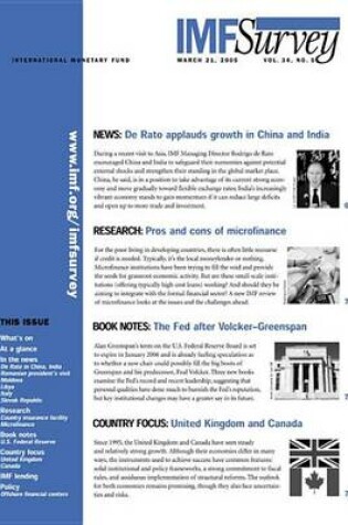 Cover of IMF Survey No.5, 2005