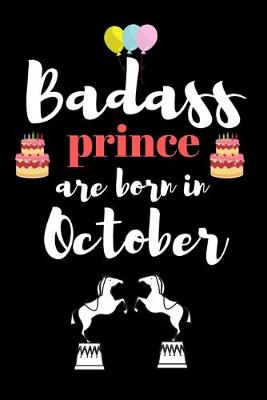 Book cover for Badass prince are born in October