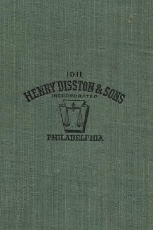 Cover of 1911 Henry Disston & Sons