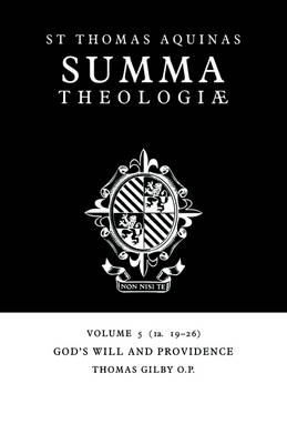 Book cover for Summa Theologiae: Volume 5, God's Will and Providence