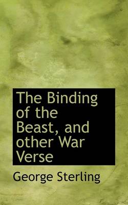 Book cover for The Binding of the Beast, and Other War Verse