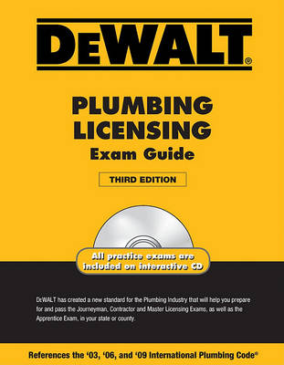 Book cover for Dewalt Plumbing Licensing Exam Guide