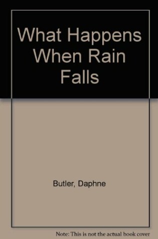 Cover of Rain Falls Hb-Whw