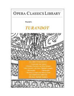 Book cover for Puccini's Turandot: Opera Classics Library Series