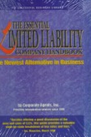 Cover of The Essential Limited Liability Company Handbook