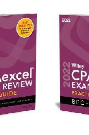 Cover of Wiley′s CPA 2022 Study Guide + Question Pack – Business Environment and Concepts