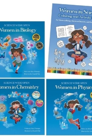 Cover of Women in Science Paperback Book Set with Coloring and Activity Book