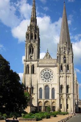 Book cover for Chartres Cathedral in Chartres France Journal