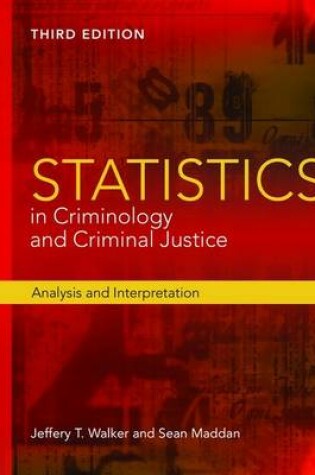 Cover of Statistics in Criminology and Criminal Justice