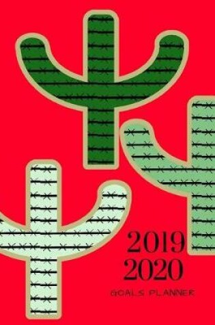 Cover of 2019 2020 Cactus Succulent 15 Months Daily Planner