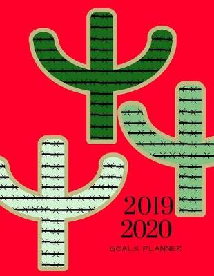 Book cover for 2019 2020 Cactus Succulent 15 Months Daily Planner