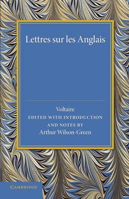 Book cover for Lettres sur les Anglais