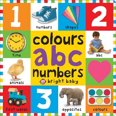 Book cover for Colours ABC Numbers