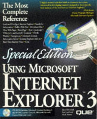 Book cover for Using Microsoft Internet Explorer 3 Special Edition