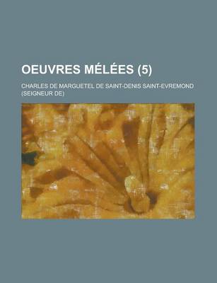 Book cover for Oeuvres Melees (5 )