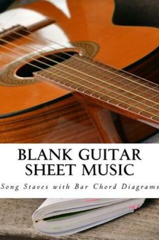 Cover of Blank Guitar Sheet Music