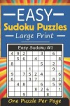 Book cover for Easy Sudoku Puzzles Large Print