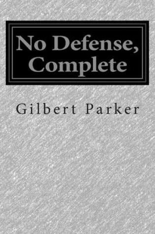 Cover of No Defense, Complete