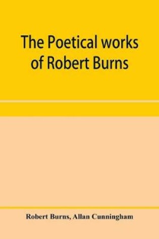 Cover of The poetical works of Robert Burns