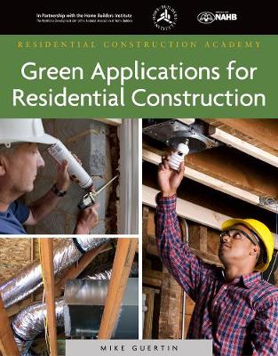 Book cover for Green Applications for Residential Construction