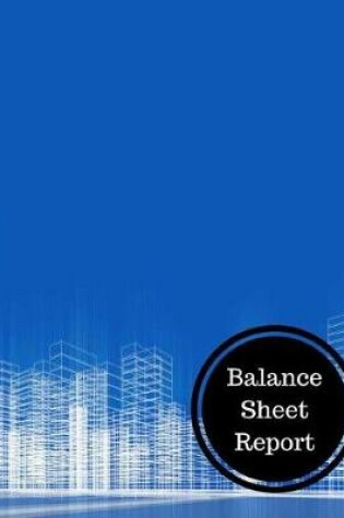 Cover of Balance Sheet Report