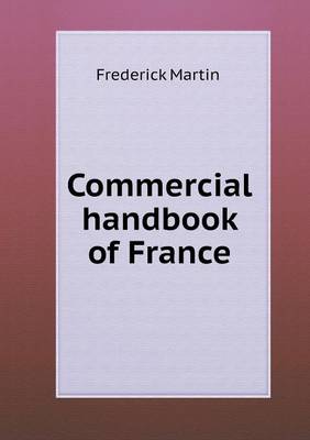 Book cover for Commercial handbook of France