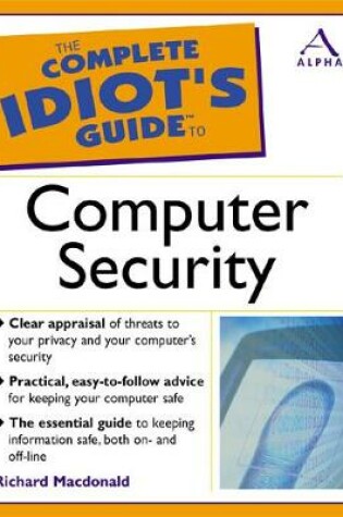 Cover of Complete Idiot's Guide to Computer Security