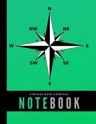 Cover of Vintage Rose Compass Notebook