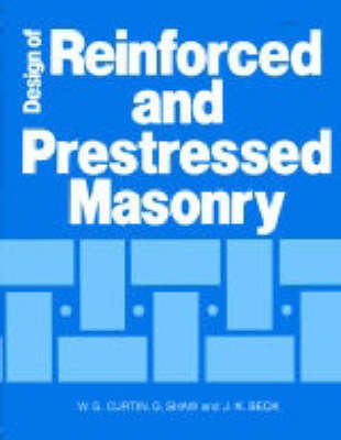 Book cover for Design of Reinforced and Prestressed Masonry