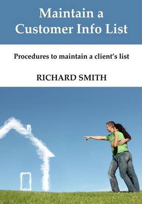 Book cover for Maintain a Customer Info List