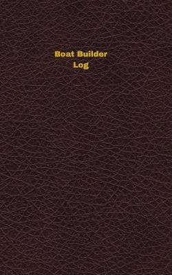 Book cover for Boat Builder Log
