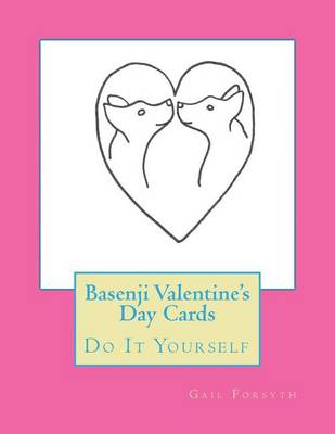 Book cover for Basenji Valentine's Day Cards