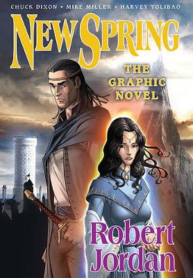 Book cover for New Spring: The Graphic Novel