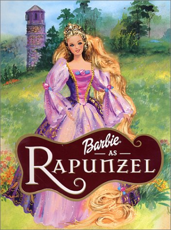 Book cover for Barbie as Rapunzel