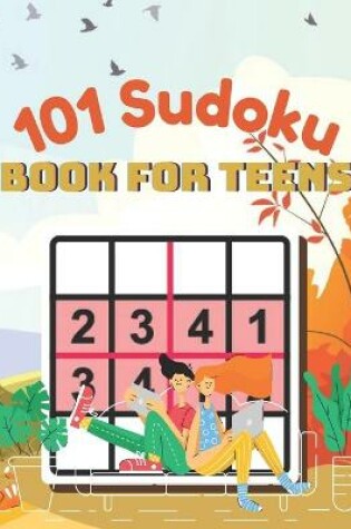 Cover of 101 Sudoku Book for teens