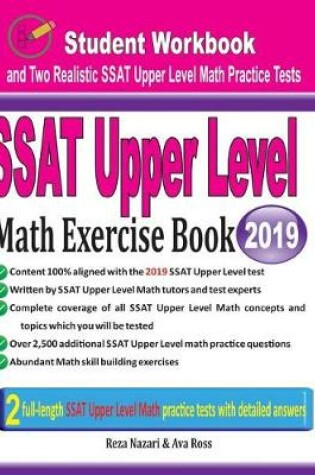 Cover of SSAT Upper Level Math Exercise Book