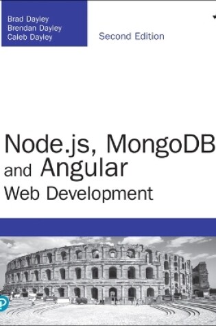 Cover of Node.js, MongoDB and Angular Web Development