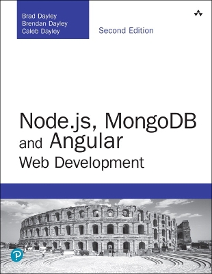 Cover of Node.js, MongoDB and Angular Web Development